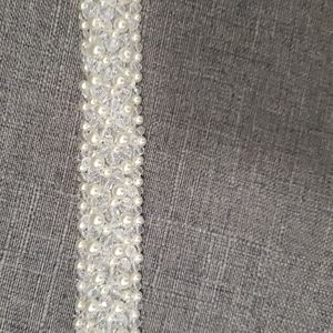 NEW Pearl sash wedding belt